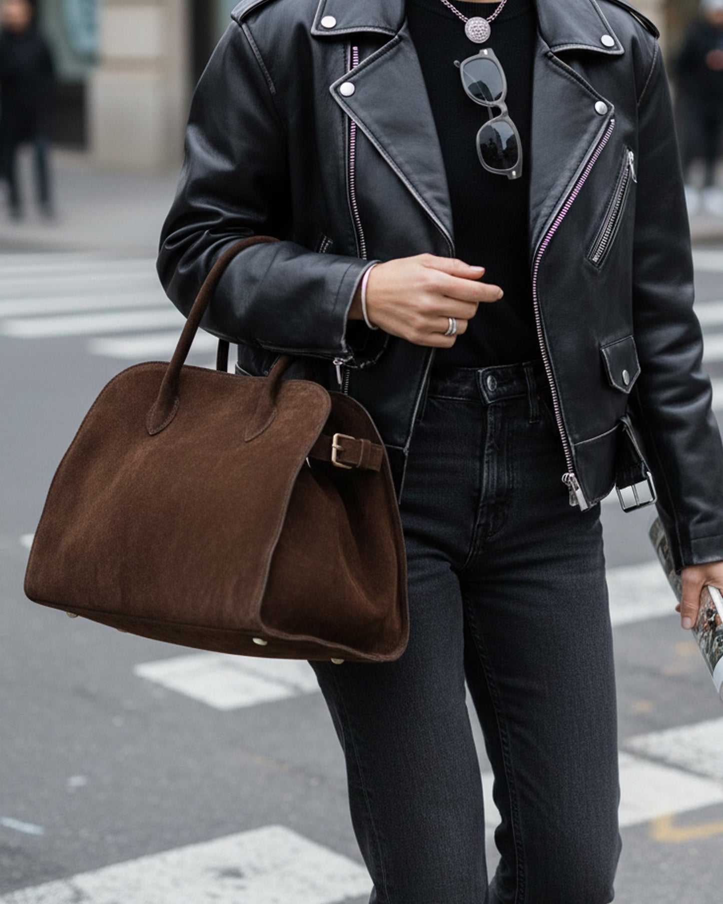 LISHÉ Vira Moka Suede