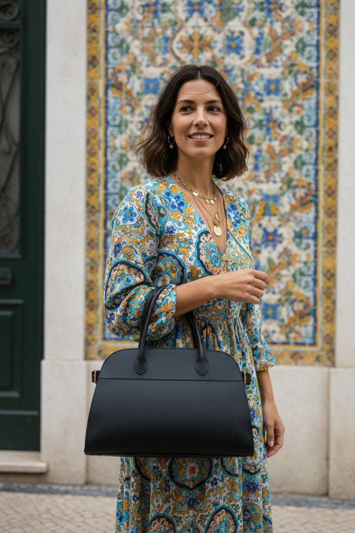 Lisbon Street Style: How to Rock a Leather Bag with Portuguese Flair