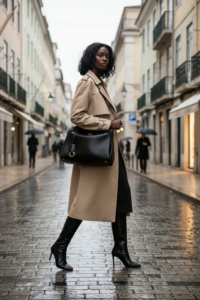 Surviving Lisbon & Porto Rain in Style: The Leather Bag Guide