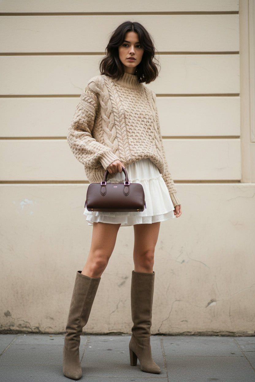 Why Oversized Bags are the Petite Woman's Secret Weapon