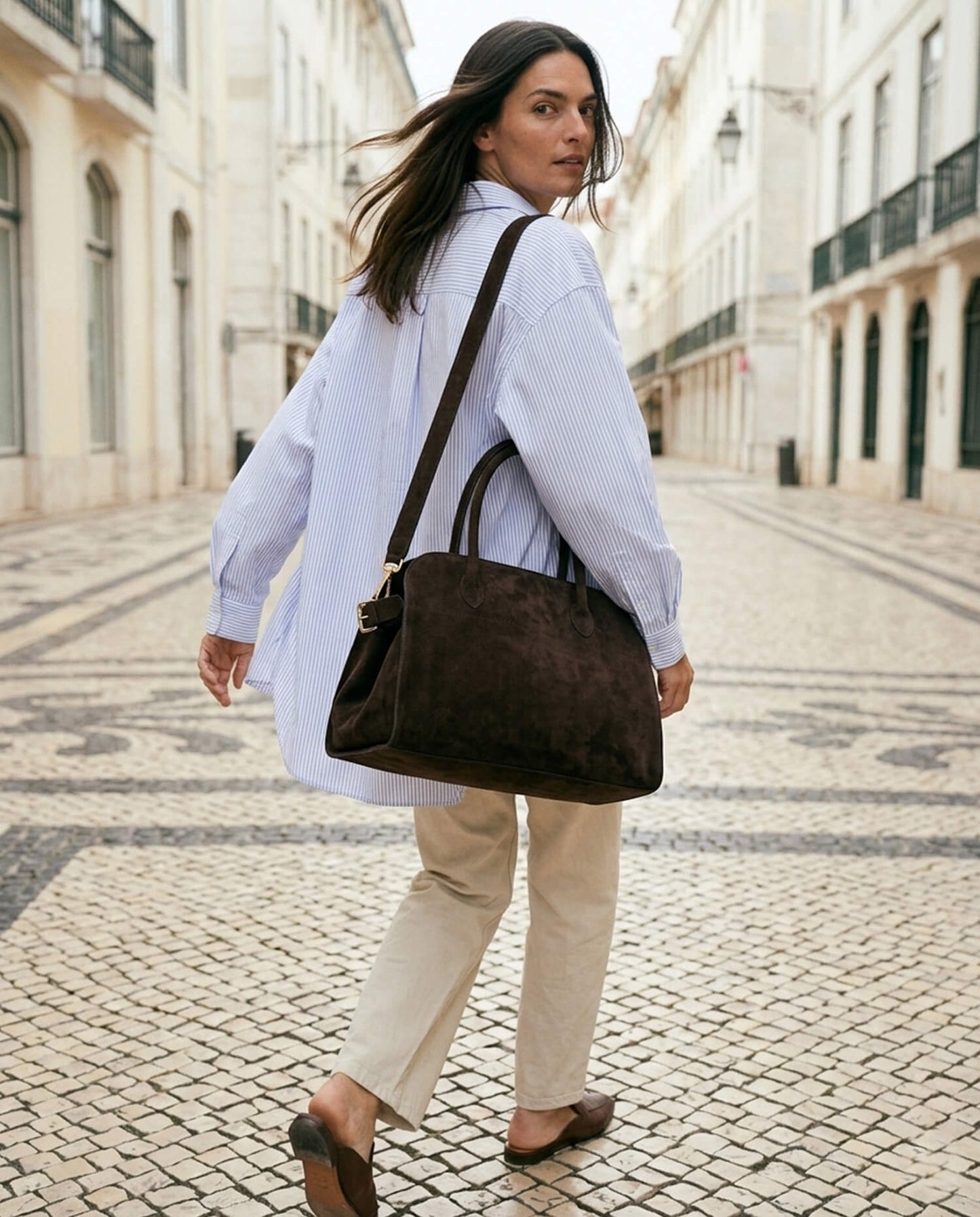 LISHÉ Vira Moka Suede