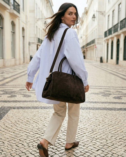 LISHÉ Vira Moka Suede
