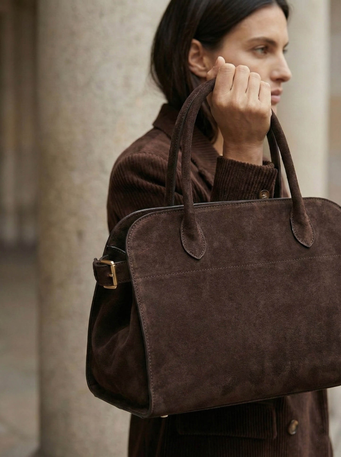 LISHÉ Vira Moka Suede